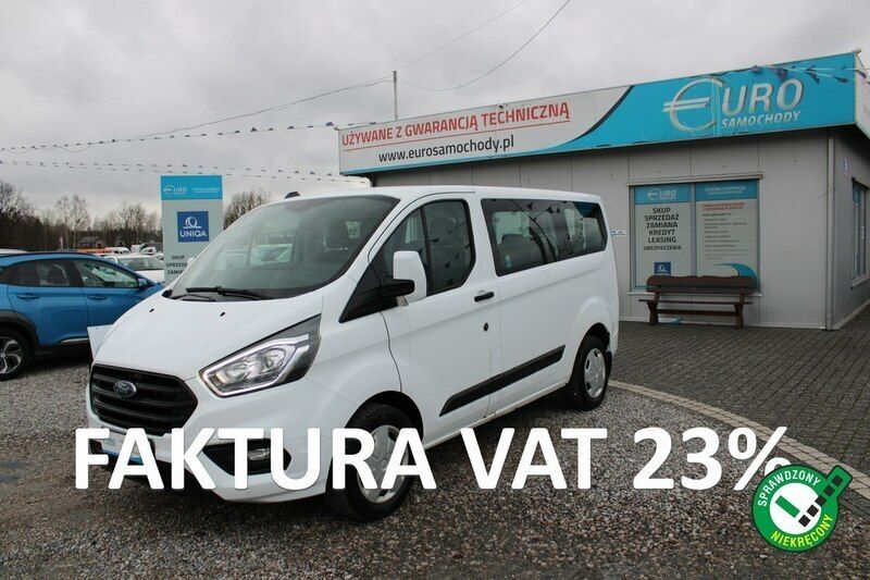 Biały Używany 2019 Ford Transit Custom Sedan/Limuzyna | 78 780 zł (Dość drogi) - Obraz 1/4