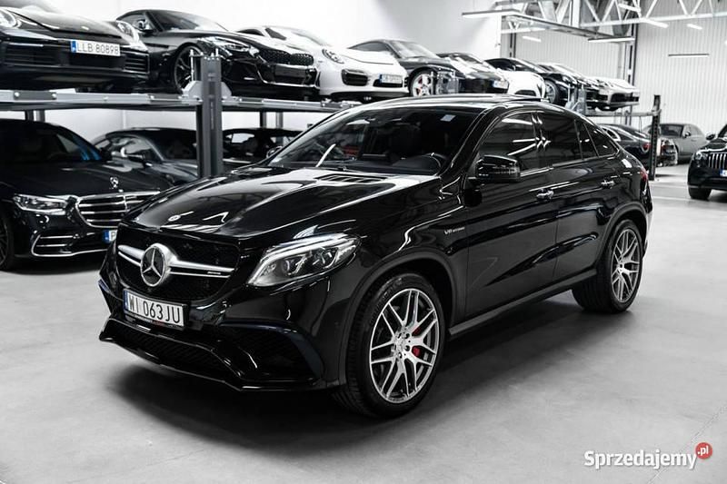 Czarny (metalik) Używany 2019 Mercedes GLE63 AMG AMG SUV | 364 000 zł - Obraz 1/4