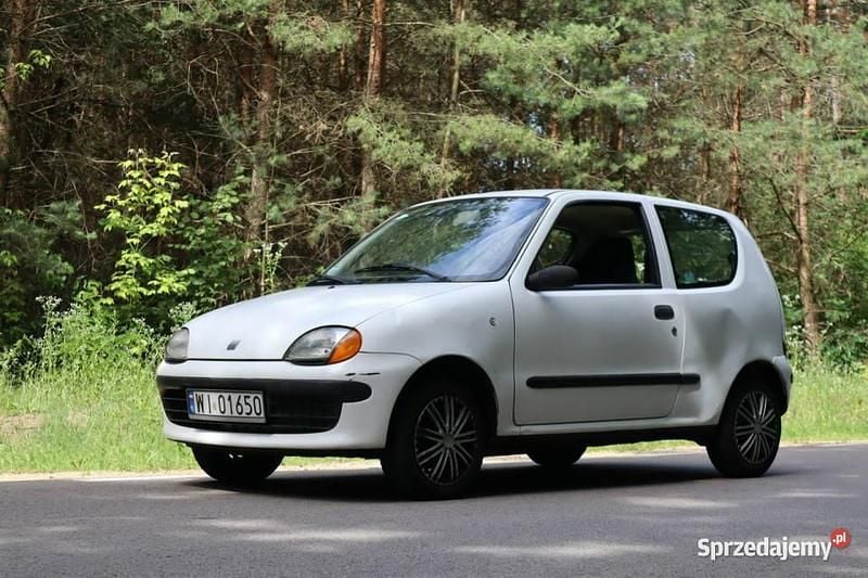 Biały Używany 2000 Fiat Seicento Hatchback | 1500 zł (Drogi) - Obraz 1/3