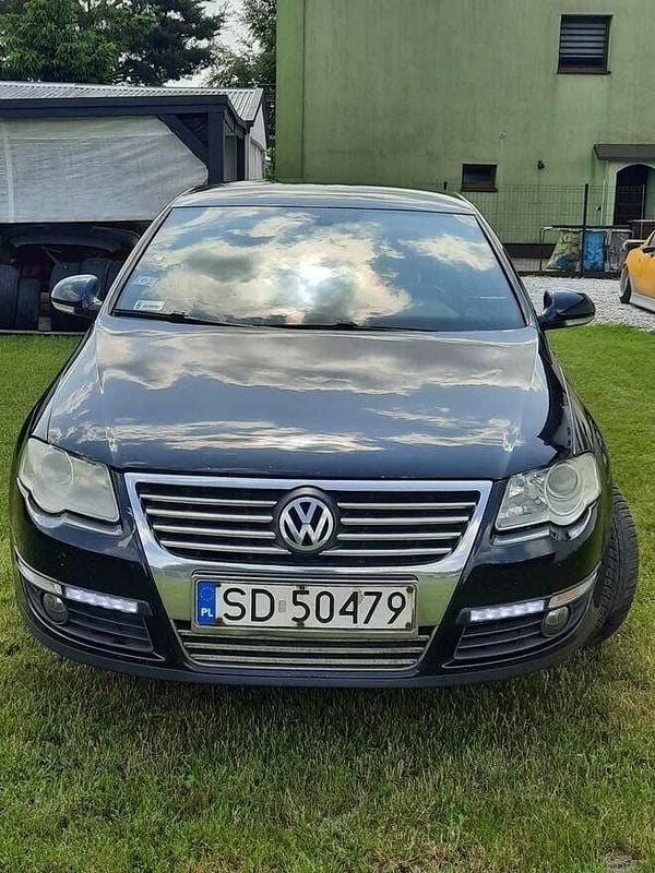Używany VW Passat 2006 Czarny Sedan/Limuzyna