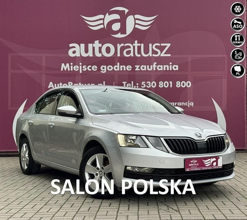Srebrny Używany 2019 Skoda Octavia Hatchback | 39 500 zł (Dobra cena) - Obraz 1/4