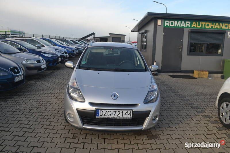 Srebrny Używany 2011 Renault Clio GrandTour Kombi | 9900 zł (Super Cena) - Obraz 1/4