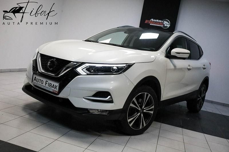 Biały Używany 2019 Nissan Qashqai N-Connecta SUV | 74 900 zł (Uczciwa cena) - Obraz 1/4
