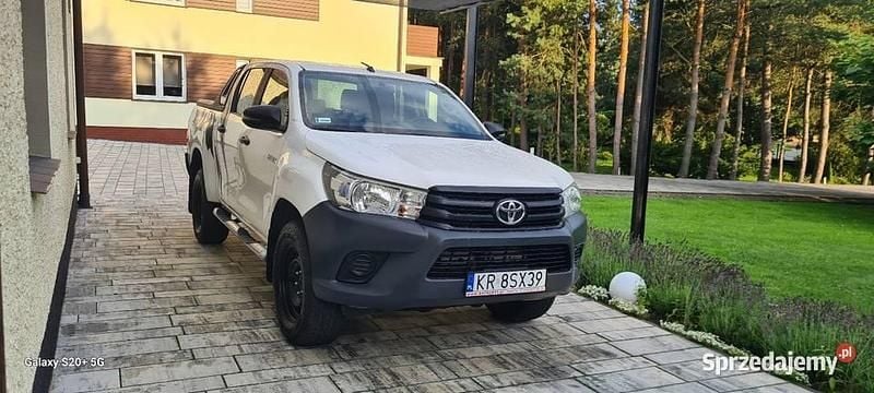 Biały Używany 2020 Toyota HiLux Pickup | 98 500 zł (Super Cena) - Obraz 1/4