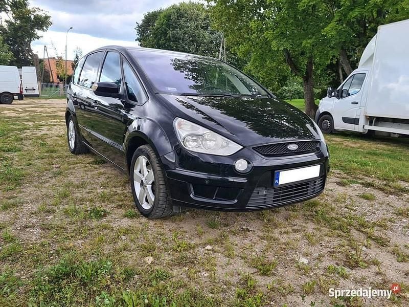 Czarny Używany 2008 Ford S-MAX Minivan | 15 850 zł (Dobra cena) - Obraz 1/4