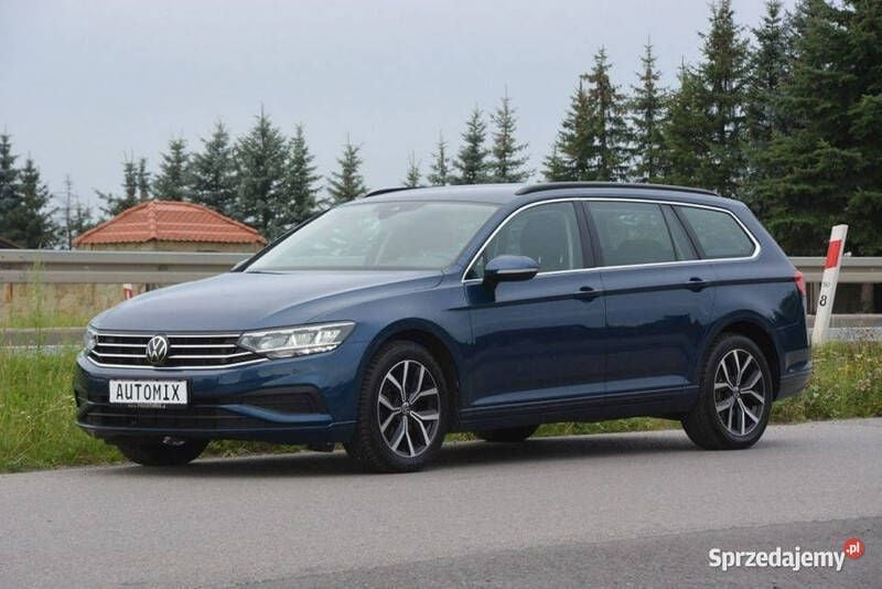 Niebieski Używany 2021 VW Passat Sedan/Limuzyna | 79 918 zł (Super Cena) - Obraz 1/4