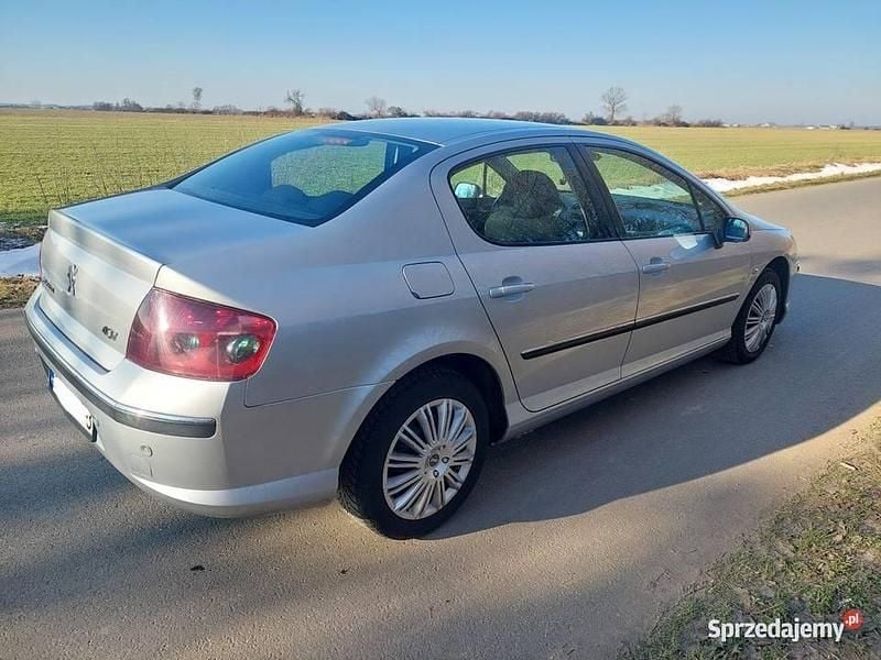 Srebrny Używany 2006 Peugeot 407 Sedan/Limuzyna | 5700 zł (Uczciwa cena) - Obraz 1/4