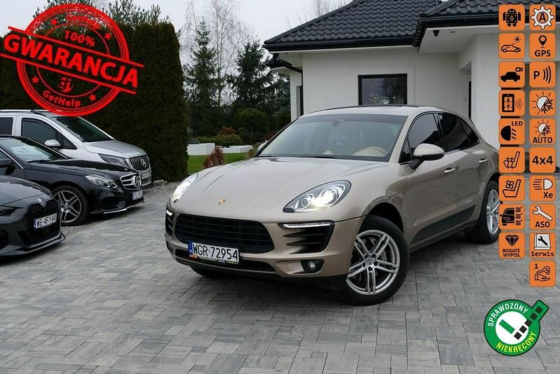 Używany Porsche Macan 340 KM (250 kW) 2017 Złoty (metalik, perła) SUV