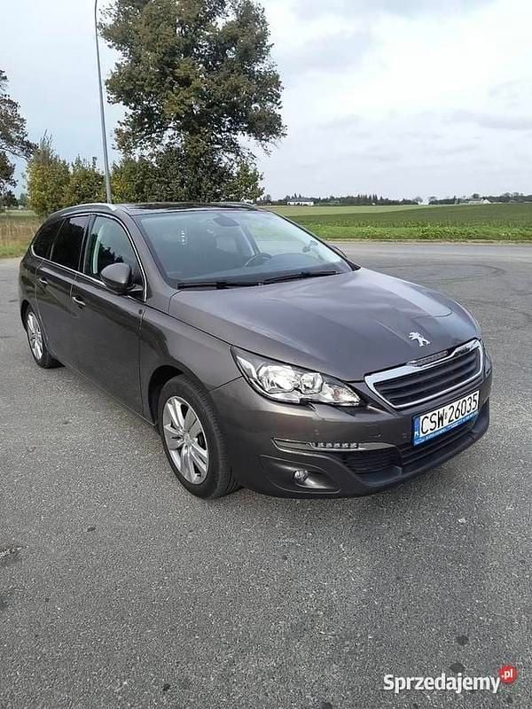 Grafitowy Używany 2014 Peugeot 308 Kombi | 27 000 zł (Dość drogi) - Obraz 1/4