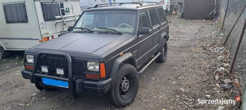 Czarny Używany 1994 Jeep Cherokee SUV | 23 456 zł - Obraz 1/4