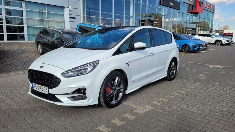 Używany Ford S-MAX S 190 KM (139 kW) 2020 Biały (metalik) Minivan