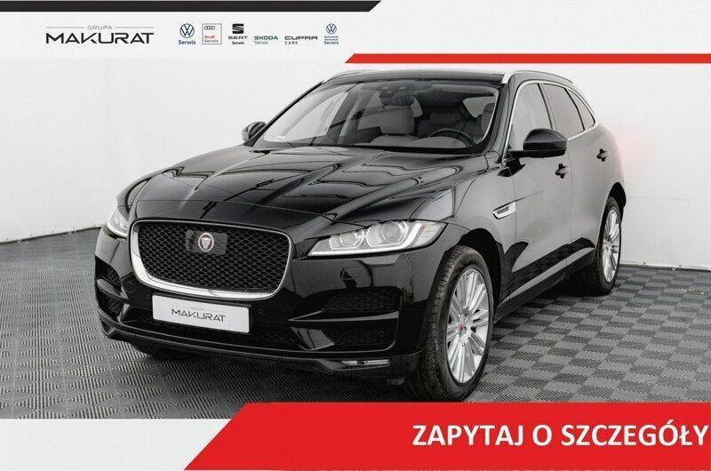 Czarny Używany 2019 Jaguar F-Pace Portfolio SUV | 144 700 zł (Drogi) - Obraz 1/4