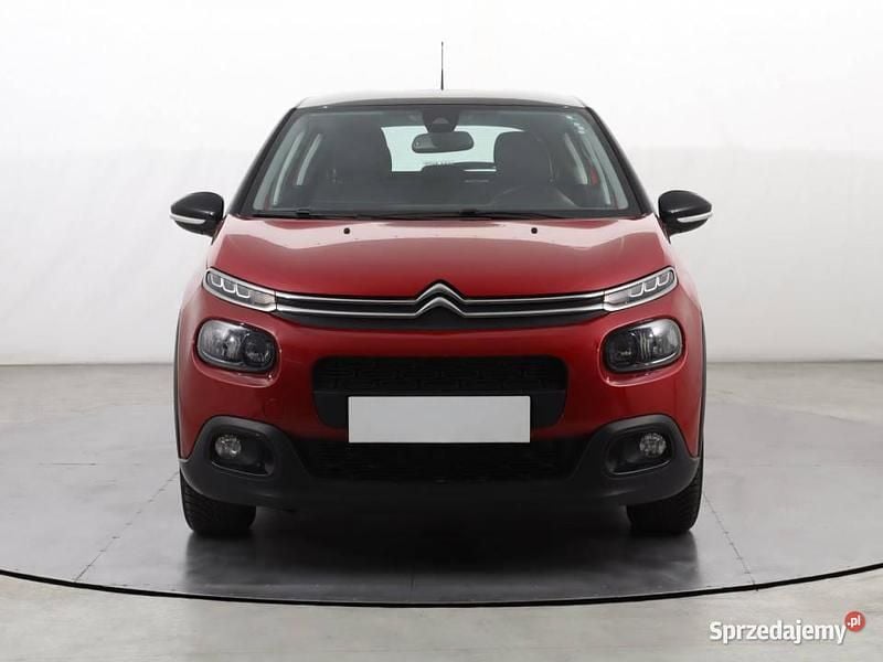 Czerwony Używany 2019 Citroën C3 PureTech Hatchback | 36 999 zł (Uczciwa cena) - Obraz 1/4