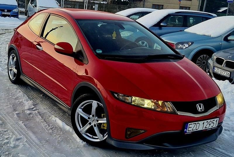 Czerwony Używany 2008 Honda Civic Type S Coupe | 24 800 zł (Uczciwa cena) - Obraz 1/4
