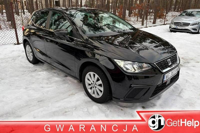 Używany Seat Ibiza 95 KM (69 kW) 2018 Czarny Hatchback