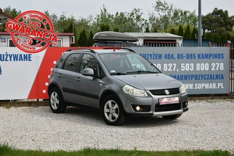 Czarny Używany 2007 Suzuki SX4 Hatchback | 12 900 zł (Dobra cena) - Obraz 1/4