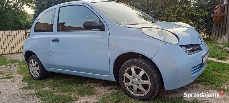 Niebieski Używany 2005 Nissan Micra Hatchback | 5900 zł (Uczciwa cena) - Obraz 1/4