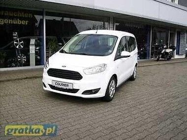 Biały Używany 2014 Ford Tourneo Courier Minivan | 59 900 zł - Obraz 1/4