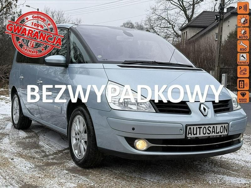 Niebieski Używany 2008 Renault Grand Espace Minivan | 16 500 zł (Dobra cena) - Obraz 1/4