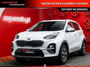 Biały Używany 2019 Kia Sportage SUV | 67 700 zł (Uczciwa cena) - Obraz 1/4