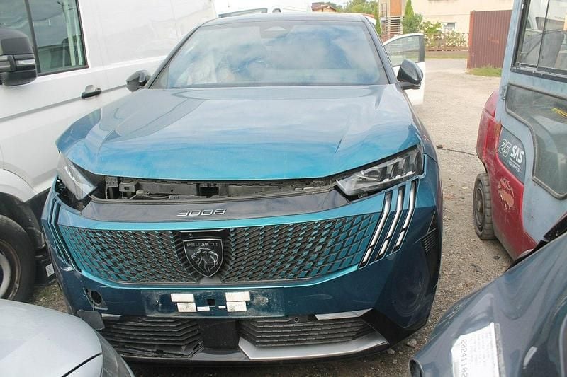Niebieski Używany 2024 Peugeot e-3008 SUV | 99 900 zł - Obraz 1/4