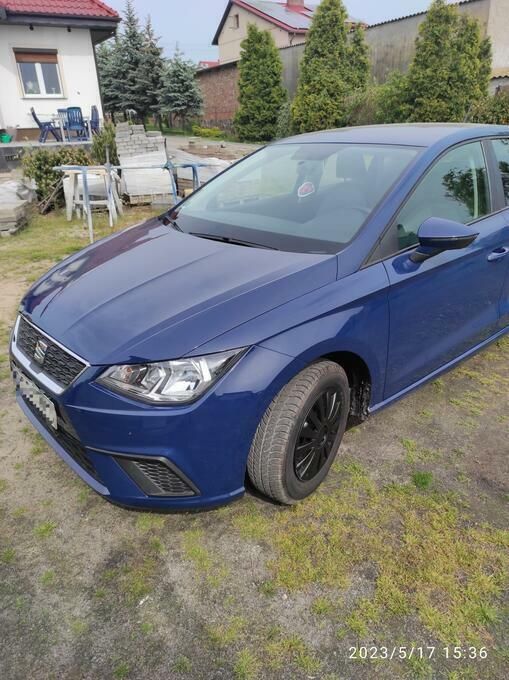 Niebieski Używany 2018 Seat Ibiza Hatchback | 47 000 zł - Obraz 1/4
