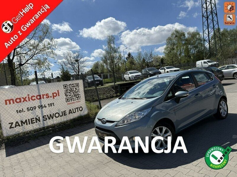 Niebieski Używany 2009 Ford Fiesta Hatchback | 17 900 zł (Uczciwa cena) - Obraz 1/4