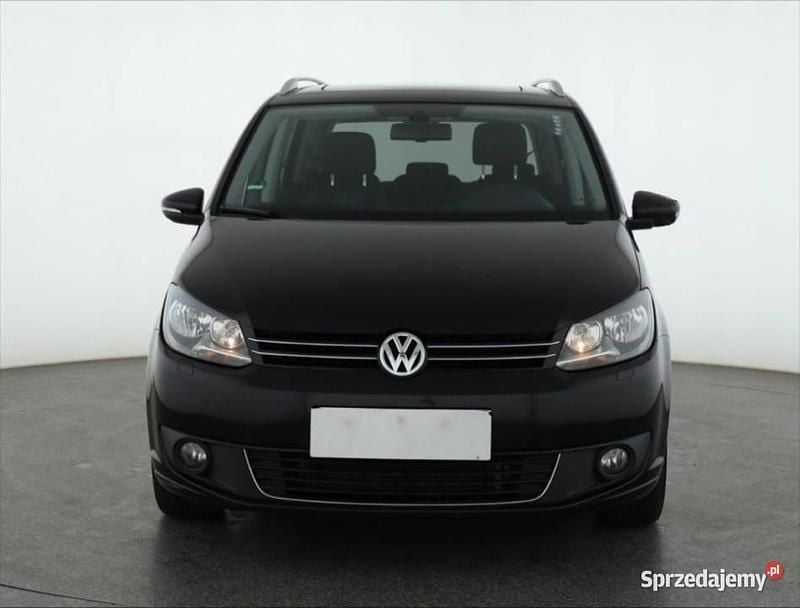 Czarny Używany 2012 VW Touran Minivan | 29 999 zł (Uczciwa cena) - Obraz 1/4