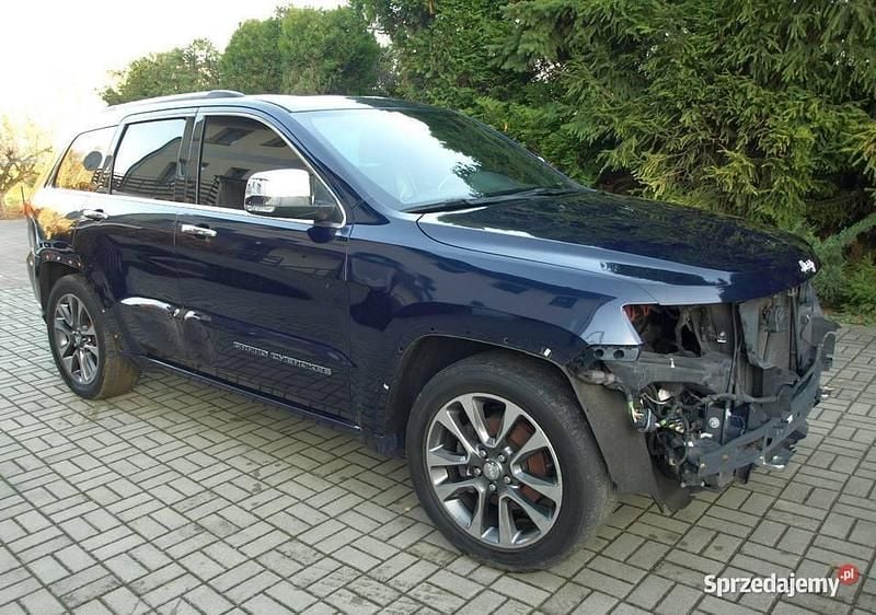 Granatowy Używany 2017 Jeep Grand Cherokee Overland SUV | 47 900 zł - Obraz 1/4