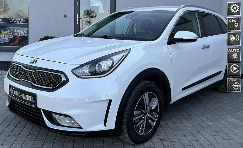 Biały Używany 2018 Kia Niro SUV | 62 900 zł (Dobra cena) - Obraz 1/4