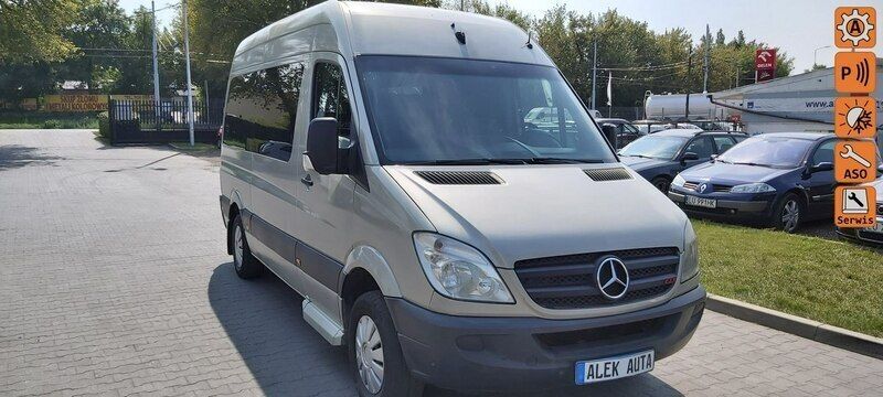 Szary Używany 2008 Mercedes Sprinter Van | 29 900 zł - Obraz 1/4