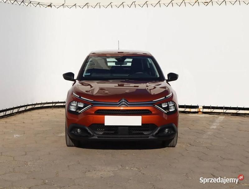 Pomarańczowy Używany 2021 Citroën C4 PureTech Hatchback | 57 999 zł (Uczciwa cena) - Obraz 1/4