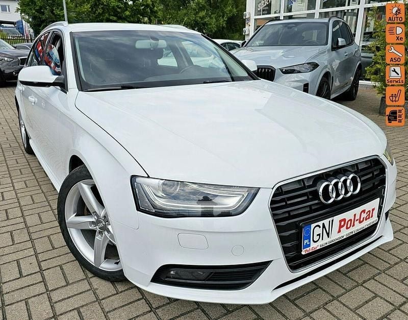Biały Używany 2014 Audi A4 Kombi | 46 900 zł (Uczciwa cena) - Obraz 1/4
