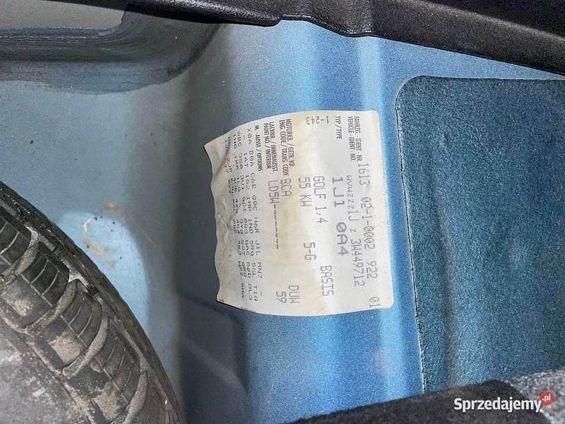 Używany VW Golf IV Edition 75 KM (55 kW) 2003