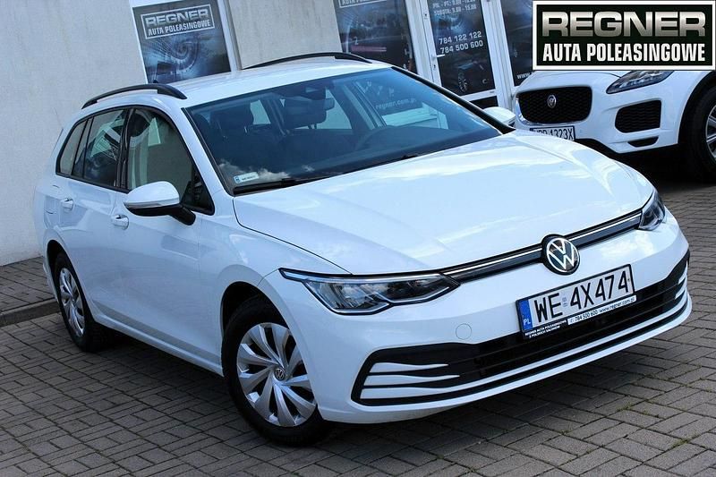 Biały Używany 2021 VW Golf VIII Kombi | 54 900 zł (Uczciwa cena) - Obraz 1/4