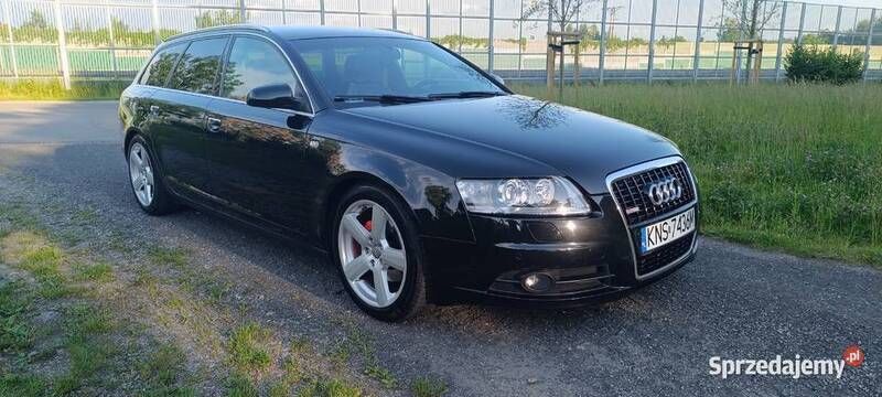 Czarny Używany 2007 Audi A6 S-Line Kombi | 19 999 zł (Uczciwa cena) - Obraz 1/4