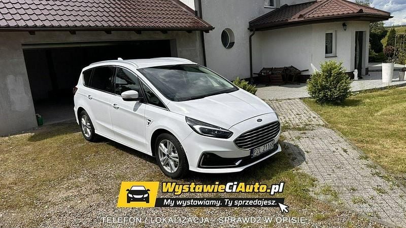 Biały Używany 2020 Ford S-MAX S Sedan/Limuzyna | 59 900 zł (Dobra cena) - Obraz 1/4