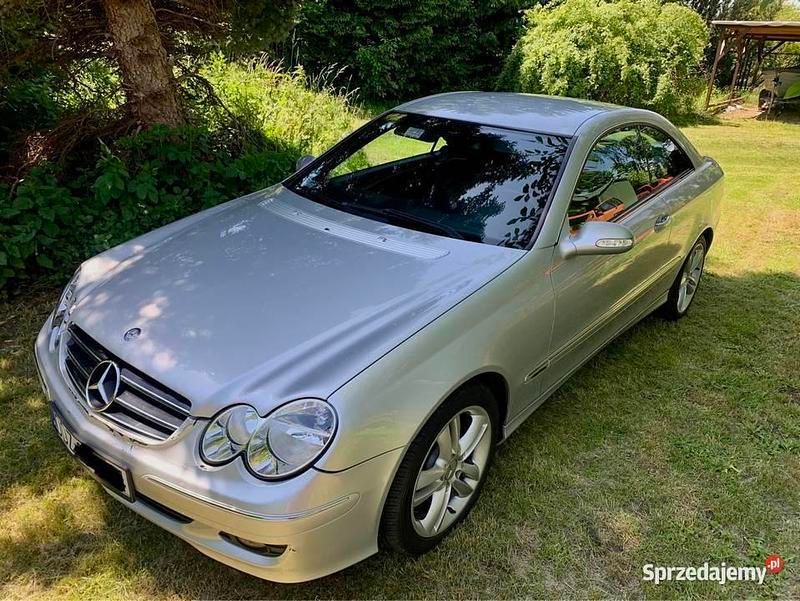 Używany Mercedes CLK200 Avantgarde 184 KM (135 kW) 2005 Srebrny Coupe