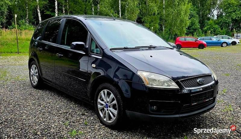 Czarny Używany 2007 Ford C-MAX Minivan | 8800 zł (Uczciwa cena) - Obraz 1/4