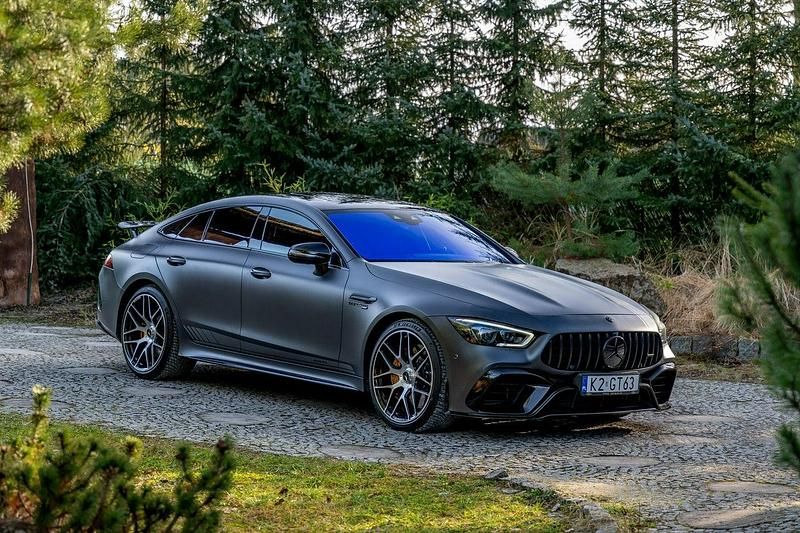 Używany Mercedes AMG GT AMG 639 KM (469 kW) 2018 Czarny Sedan/Limuzyna