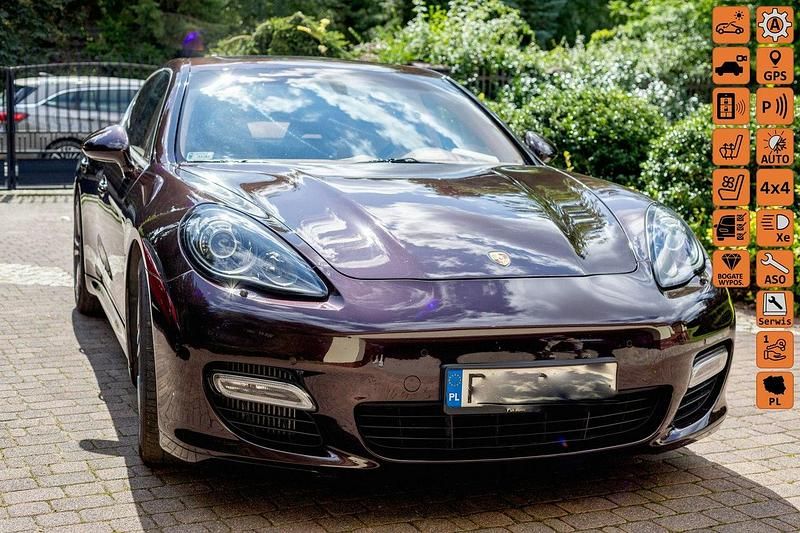 Brązowy (metalik) Używany 2011 Porsche Panamera Sedan/Limuzyna | 114 900 zł - Obraz 1/4