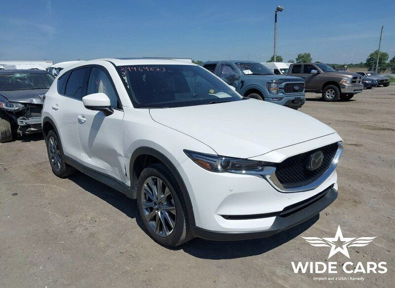 Biały Używany 2021 Mazda CX-5 Signature SUV | 48 200 zł - Obraz 1/4