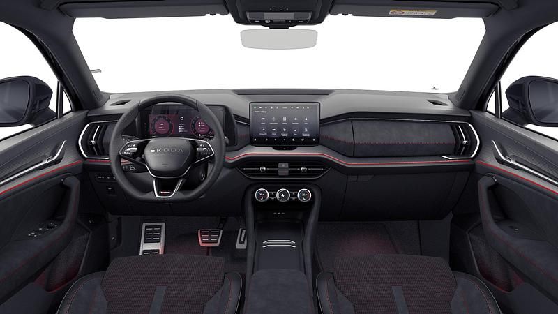 Czerń magic metalizowany Nowe 2026 Skoda Kodiaq RS SUV | 256 950 zł (Uczciwa cena) - Obraz 1/1