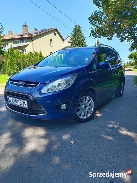 Granatowy Używany 2011 Ford Grand C-Max Minivan | 25 900 zł (Uczciwa cena) - Obraz 1/4