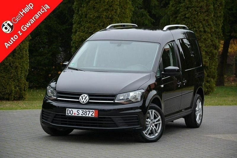 Czarny Używany 2017 VW Caddy Minivan | 58 900 zł (Uczciwa cena) - Obraz 1/4