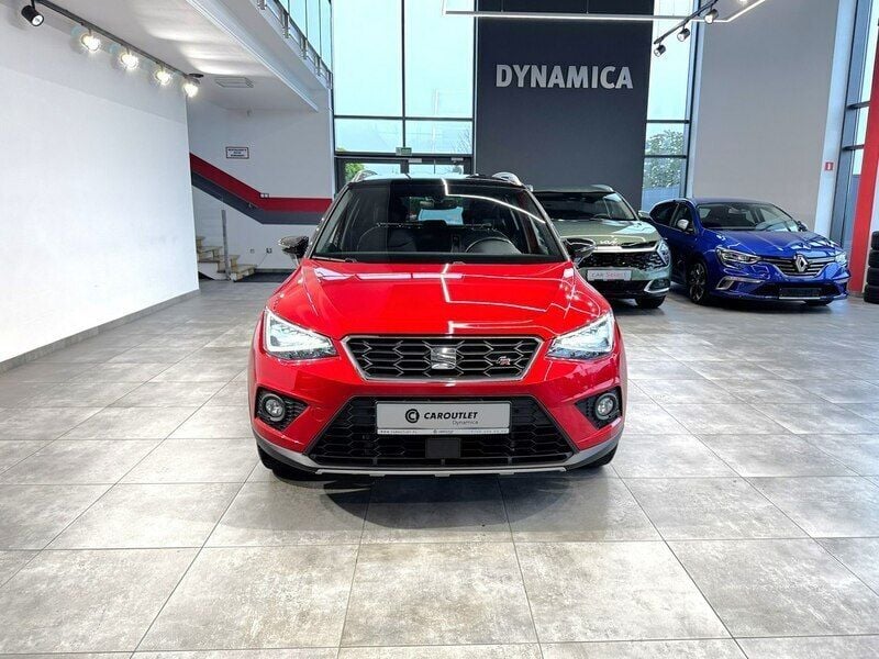 Bordowy Używany 2021 Seat Arona FR SUV | 76 900 zł (Uczciwa cena) - Obraz 1/2