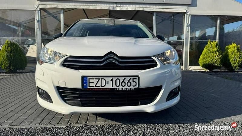 Biały Używany 2014 Citroën C4 Hatchback | 23 700 zł (Dobra cena) - Obraz 1/4