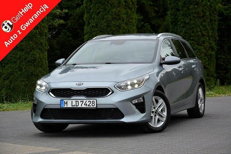 Niebieski Używany 2018 Kia Ceed Spirit Kombi | 52 900 zł (Uczciwa cena) - Obraz 1/4