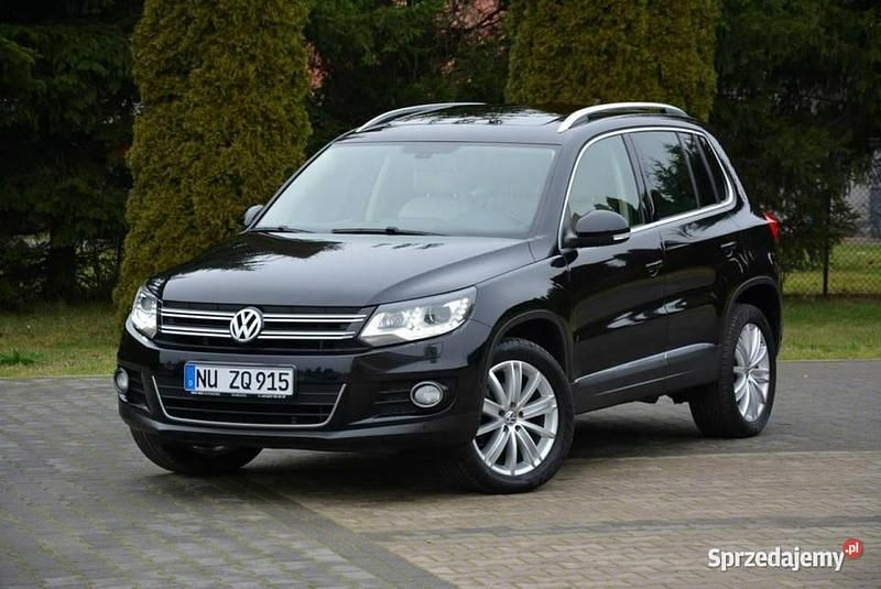 Czarny Używany 2013 VW Tiguan SUV | 46 900 zł (Dobra cena) - Obraz 1/4