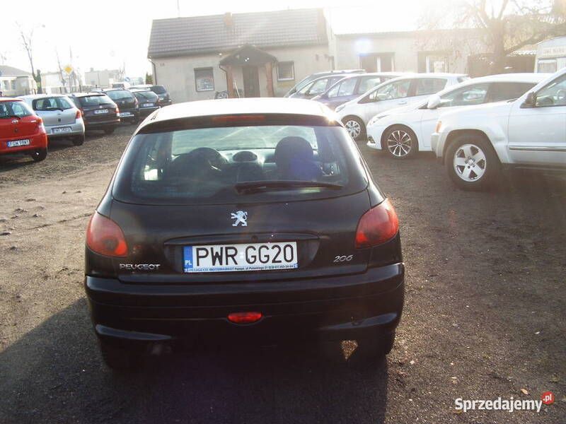 Używany Peugeot 206 2003 Czarny Hatchback